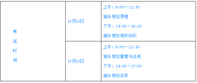 重要通知！！注冊(cè)城鄉(xiāng)規(guī)劃師——10月考試時(shí)間確定